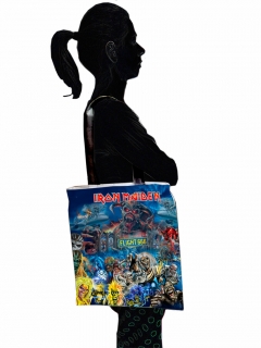 Nákupní taška-Iron Maiden flith 666