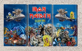 Obraz na plátně-Iron Maiden Flight