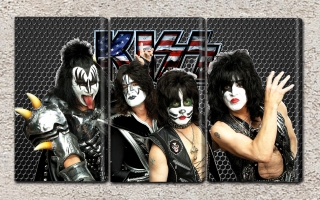 Obraz na plátně-Kiss