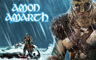 Vlajka Big-Amon Amarth 1