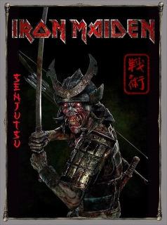 Nášivka Záda-Iron Maiden Senjutsu 1