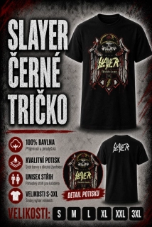 Tričko černé-Slayer 3