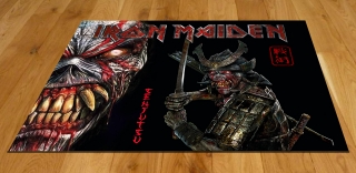 Ubrus střední-Iron Maiden Senjutsu
