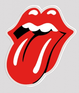 Samolepka ořez-Rolling Stones