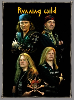 Nášivka Záda-Running wild