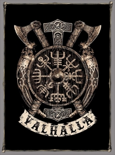 Nášivka Záda-Valhalla