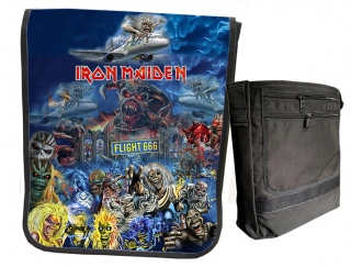 Taška Collage-Iron Maiden 666