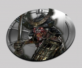 Podtácek kulatý-Iron Maiden Senjutsu 1
