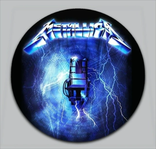 Podtácek kulatý-Metallica 4