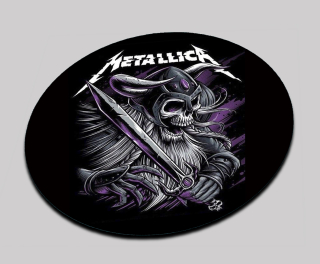 Podtácek kulatý-Metallica 3