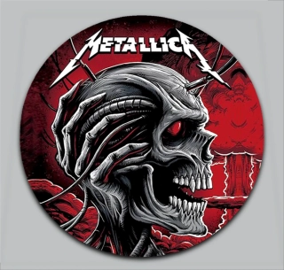Podtácek kulatý-Metallica 5