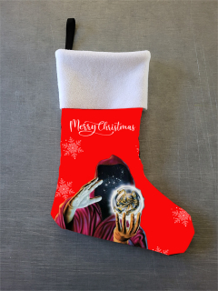 Vánoční punčocha-Helloween
