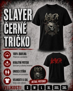 Tričko černé-Slayer