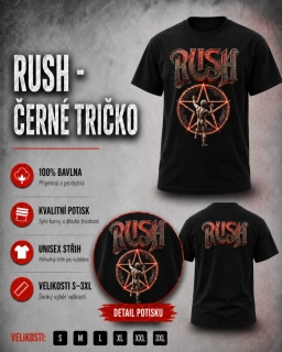 Tričko černé-Rush 2