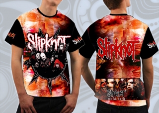 Tričko Full print-Slipknot