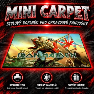 Mini Carpet-Iron Maiden Trooper