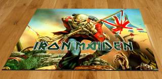 Mini Carpet-Iron Maiden Trooper