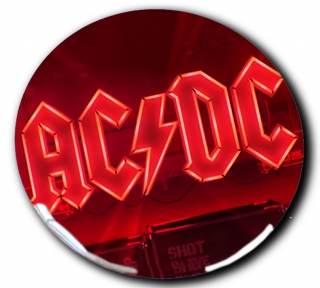 3D Samolepka 5 cm-ACDC 3