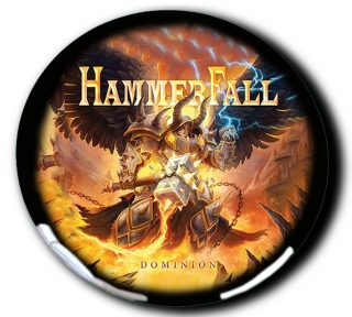 3D Samolepka 8 cm-Hammerfall 2