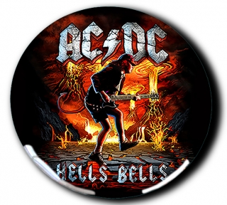 3D Samolepka 8 cm-ACDC 2