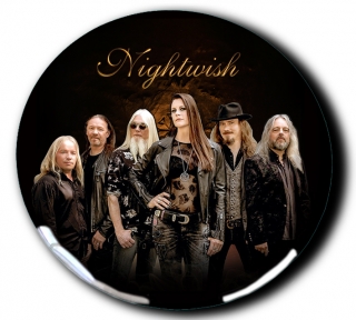 3D Samolepka 5 cm-Nightwish 2