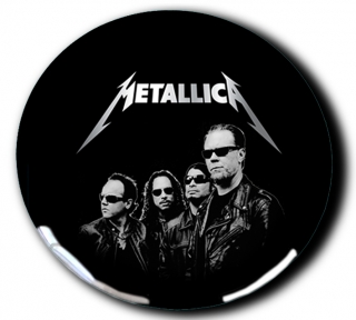 3D Samolepka 5 cm-Metallica 5
