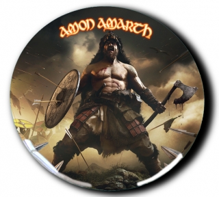 3D Samolepka 5 cm-Amon Amarth 4