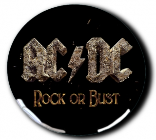 3D Samolepka 5 cm-ACDC 5