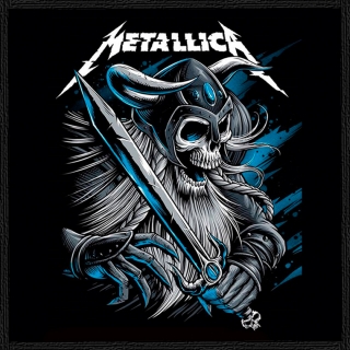 Nášivka SUB 9x9-Metallica 4