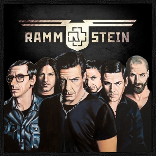 Nášivka SUB 9x9-Rammstein 2