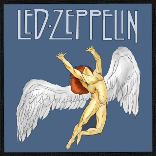 Nášivka SUB 9x9-Led Zeppelin 2