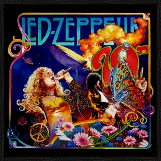 Nášivka SUB 9x9-Led Zeppelin 3