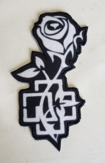 Nášivka ořez-Rammstein rose