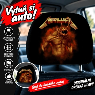 Opěrka hlavy-Metallica 3