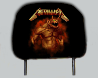 Opěrka hlavy-Metallica 3