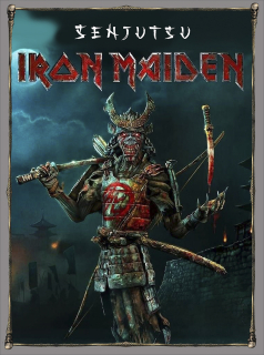 Nášivka Záda-Iron Maiden Senjutsu 4