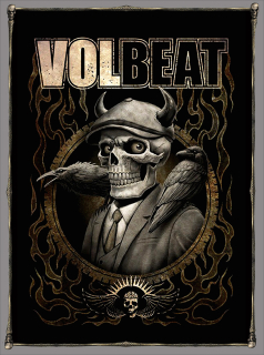 Nášivka Záda-Volbeat