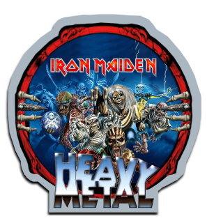 Magnetka ořez-Iron Maiden 1