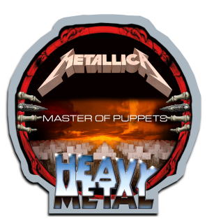 Magnetka ořez-Metallica 1