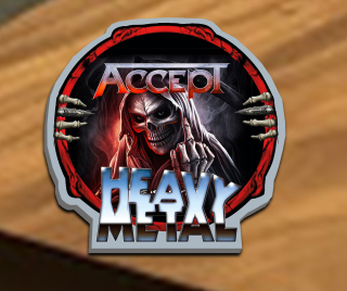 Podtácek Metal-Accept 1