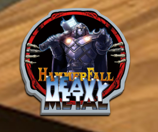 Podtácek Metal-Hammerfall