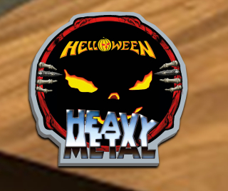 Podtácek Metal-Helloween 1