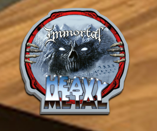 Podtácek Metal-Immortal