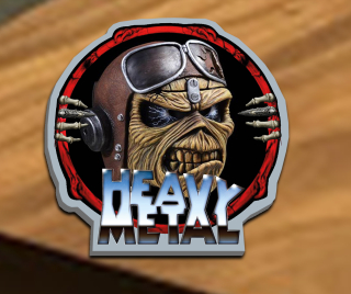 Podtácek Metal-Iron Maiden 3
