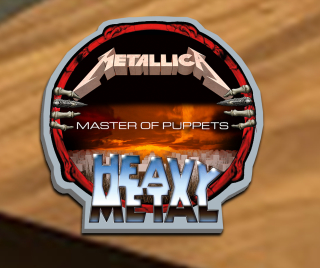 Podtácek Metal-Metallica 1