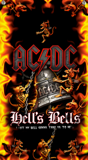 Textilní vlajka 145-Acdc 1