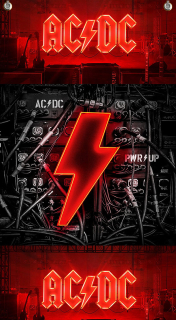 Textilní vlajka 145-Acdc 3
