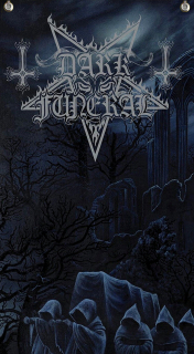 Textilní vlajka 145-Dark Funeral