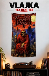 Textilní vlajka 145-Death 2