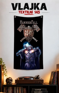 Textilní vlajka 145-Hammerfall